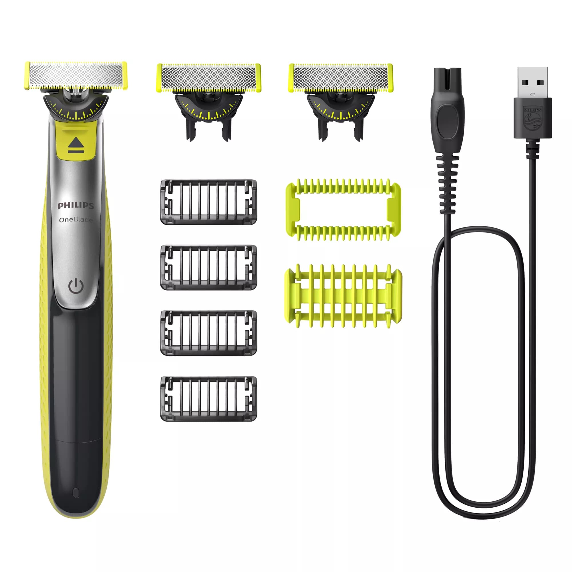 Philips OneBlade 360 QP2834/31 Face + Body, fotografía de catálogo.