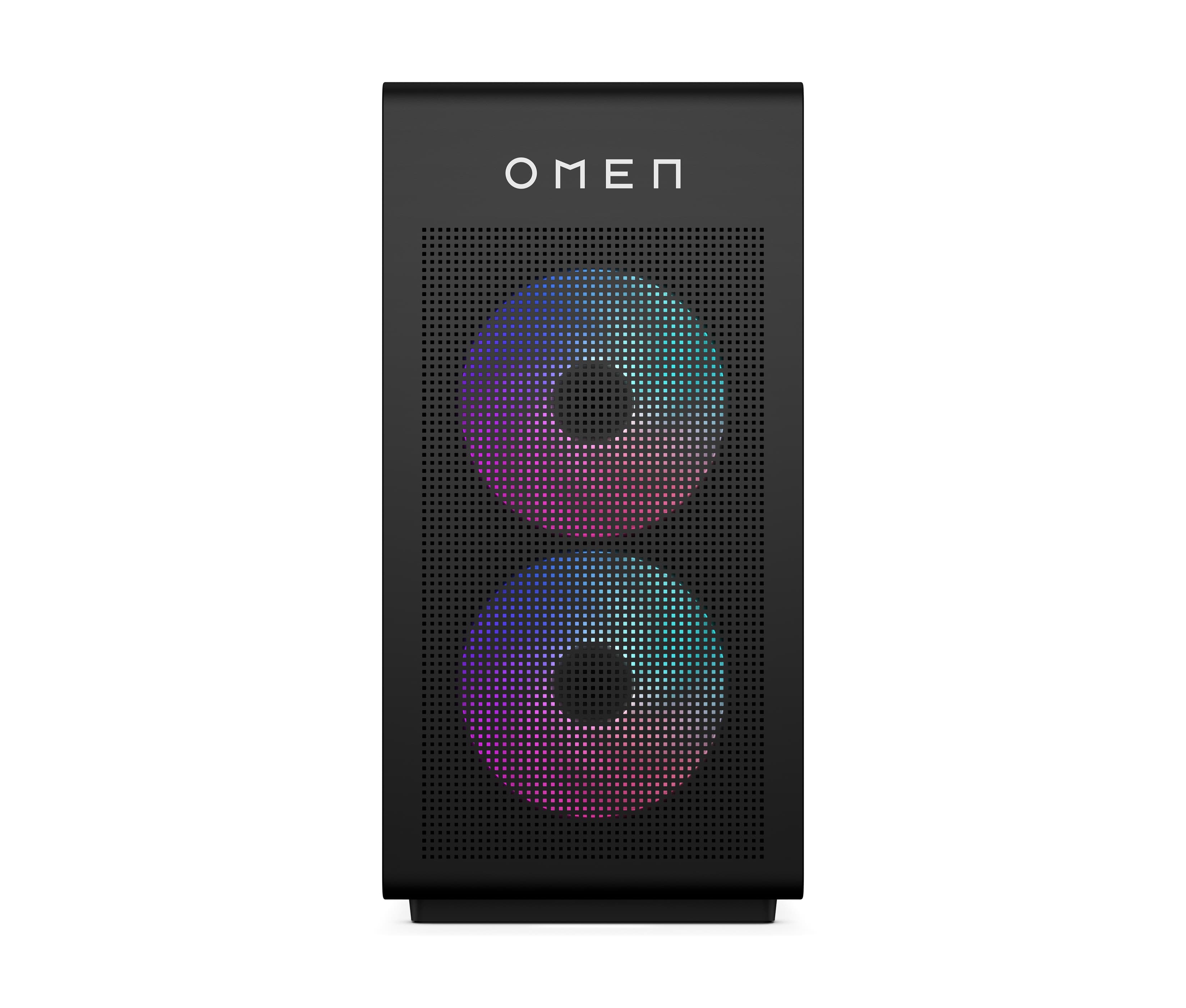 HP OMEN 35L GT16-0117ns negro, vista de catálogo del fabricante.