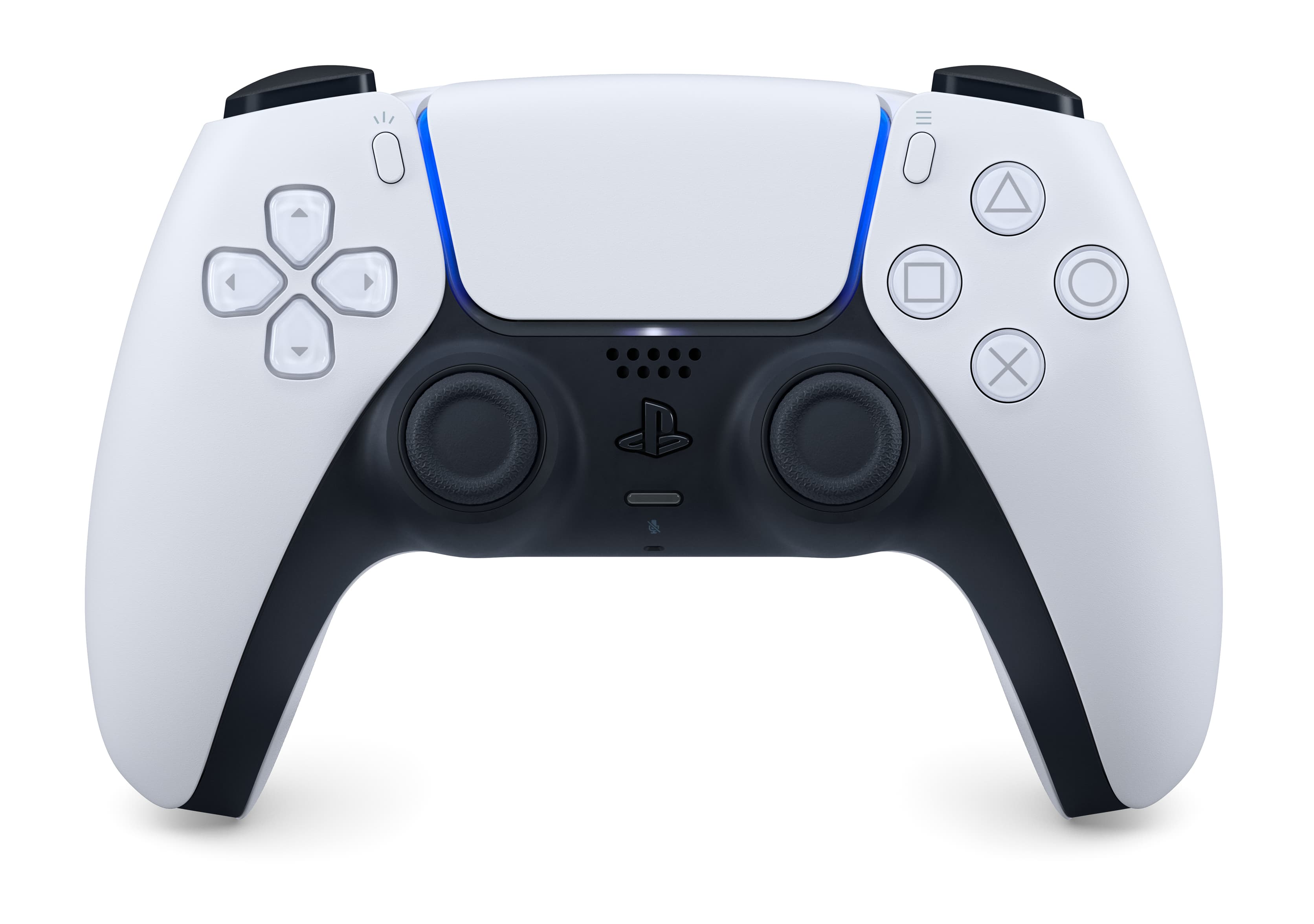 Imagen de catálogo del mando DualSense blanco para PS5.